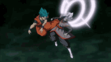 Renz Goku GIF - Renz Goku Barrage GIFs