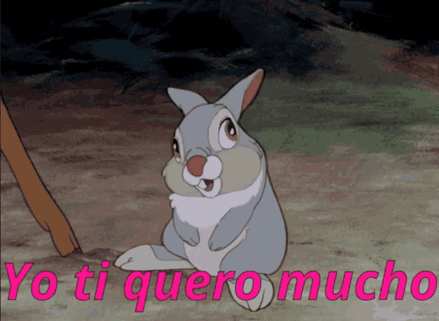 Conejo Tambor Avergonzado GIF - DisneyConejo Tambor Avergonzado GIF - Disney  