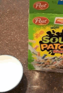cereal sourpatch sour patch pourcereal