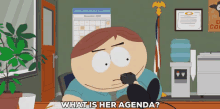 agenda what is her agenda south park
