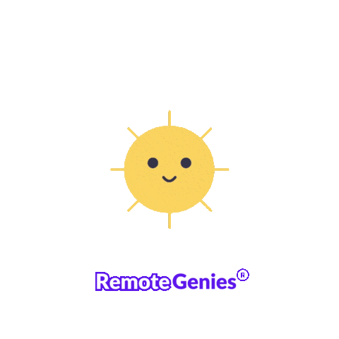 Remotegenies Remote Genies Sticker - Remotegenies Remote Genies Freelancer Stickers