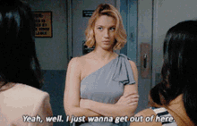 Jane The Virgin Petra Solano GIF - Jane The Virgin Petra Solano Yeah Well I Just Wanna Get Out Of Here GIFs