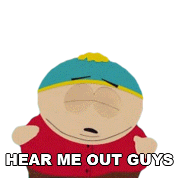 Hear Me Out Guys Eric Cartman Sticker - Hear Me Out Guys Eric Cartman South Park Stickers