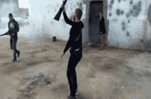 shotgun shooting dance