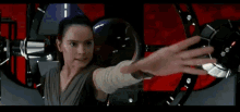 The Last Jedi Rey GIF - The Last Jedi Rey Light Saber GIFs