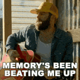 Memorys Been Beating Me Up Jordan Davis GIF - Memorys Been Beating Me Up Jordan Davis One Beer In Front Of The Other Song GIFs