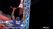 swinging american ninja warrior hanging obstacle challenge obstacle course