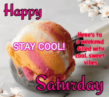 Happy Saturday Stay Cool GIF