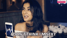 I Dont Think Im Sexy Sonal Chauhan GIF - I Dont Think Im Sexy Sonal Chauhan Pinkvilla GIFs