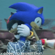 Everyone Shut Up Sonic GIF - Everyone Shut Up Sonic Shadow GIFs