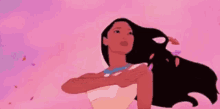 Bjss Bjs Beijos Beijinhos Pocahontas , Miga Tchau GIF - Pocahontas Kisses Girl Bye GIFs
