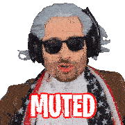 Mute Muted Sticker - Mute Muted Silence Stickers