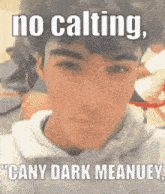 No Calting Cany Dark Meanuey GIF - No Calting Cany Dark Meanuey Mogging GIFs