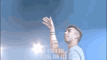 No Other One Like Our God Pointing GIF - No Other One Like Our God Pointing Up GIFs