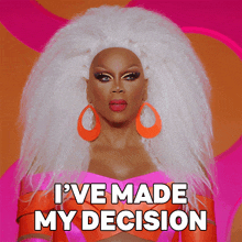 Ive Made My Decision Rupaul GIF - Ive Made My Decision Rupaul Rupauls Drag Race GIFs
