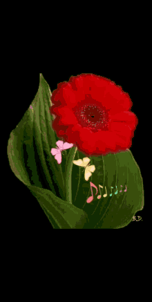 Dobro Jutro Flower GIF - Dobro Jutro Flower Butterflies GIFs