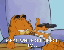 Garfield Nothing On GIF