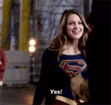 Supergirl Yes GIF - Supergirl Yes Yeah GIFs