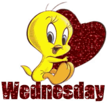 Tweety Bird GIF - Wednesday Heart Love GIFs