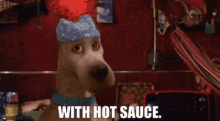 Scooby Doo With Hot Sauce GIF - Scooby Doo With Hot Sauce Hot Sauce GIFs