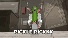 Pickle Rick Funny GIF