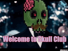 Skull Club GIF