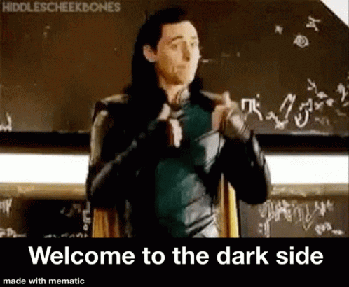 Welcome To The Dark Side GIFs | Tenor