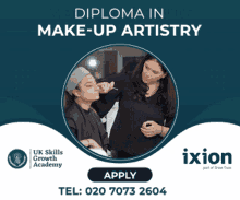 Uk Skills Growth Academy Makeup Artistry Course GIF - Uk Skills Growth Academy Makeup Artistry Course London Make Up Course GIFs