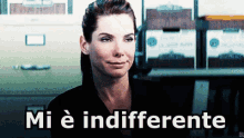 Indifferente Indifferenza Fregarsene Importare Essere Indifferente Sandra Bullock GIF - Indifferent Indifference Not Care GIFs