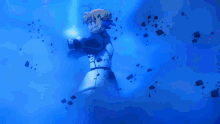 Fate Zero Battle GIF - Fate Zero Battle Saber GIFs