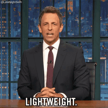 Lightweight GIF - Late Night Seth Lnsm Seth Meyers GIFs