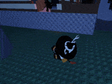 a person is holding a gun in a video game