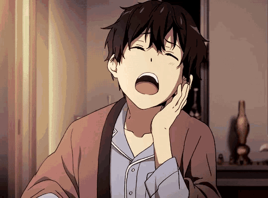 Yawning Anime Girls - we're back | Facebook