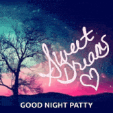 sweet dreams night sky stars