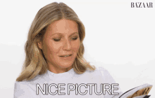 Nice Picture Gwyneth Paltrow GIF - Nice Picture Gwyneth Paltrow Good Picture GIFs