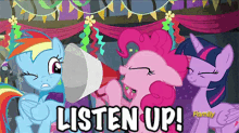 listen mlp my little pony mega phone loud