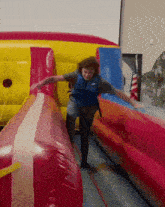Inflatable Bungee Run GIF - Inflatable Bungee Run Fun GIFs