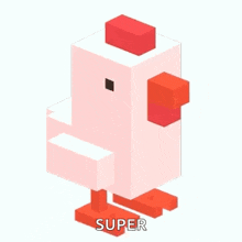 Crossy Road Cool Chicken GIF