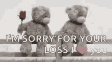 Im Sorry For Your Loss I Love You GIF - Im Sorry For Your Loss I Love You GIFs
