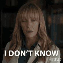 I Dont Know Laura Oliver GIF - I Dont Know Laura Oliver Toni Collette GIFs