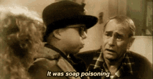 It Was Soap Poisoning Going Blind GIF - It Was Soap Poisoning Going Blind Cant See GIFs