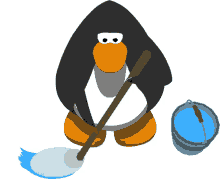 club penguin mop dance club penguin