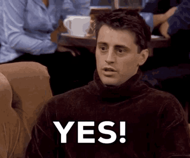 Yeah, sure. (Friends) #ReactionGifs