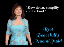 Naomi Judd Rest Peacefully GIF - Naomi Judd Rest Peacefully GIFs