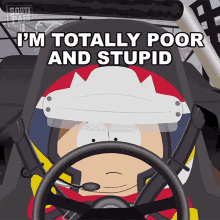 Im Totally Poor And Stupid Eric Cartman GIF - Im Totally Poor And Stupid Eric Cartman South Park GIFs