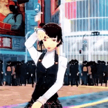 Persona5 Dance GIF - Persona5 Dance Makoto Niijima GIFs