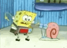 Spongebob Spongebob Meme GIF - Spongebob Spongebob Meme Scared GIFs