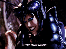 Stop That Noise Be Quiet GIF - Stop That Noise Be Quiet Trakeena GIFs