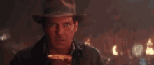 Holy Grail GIF - Indiana Jones Drink GIFs