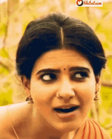 Bhibatsam Samantha GIF - Bhibatsam Samantha Surprised GIFs